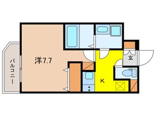 ガリシア南長崎（２０５）の物件間取画像